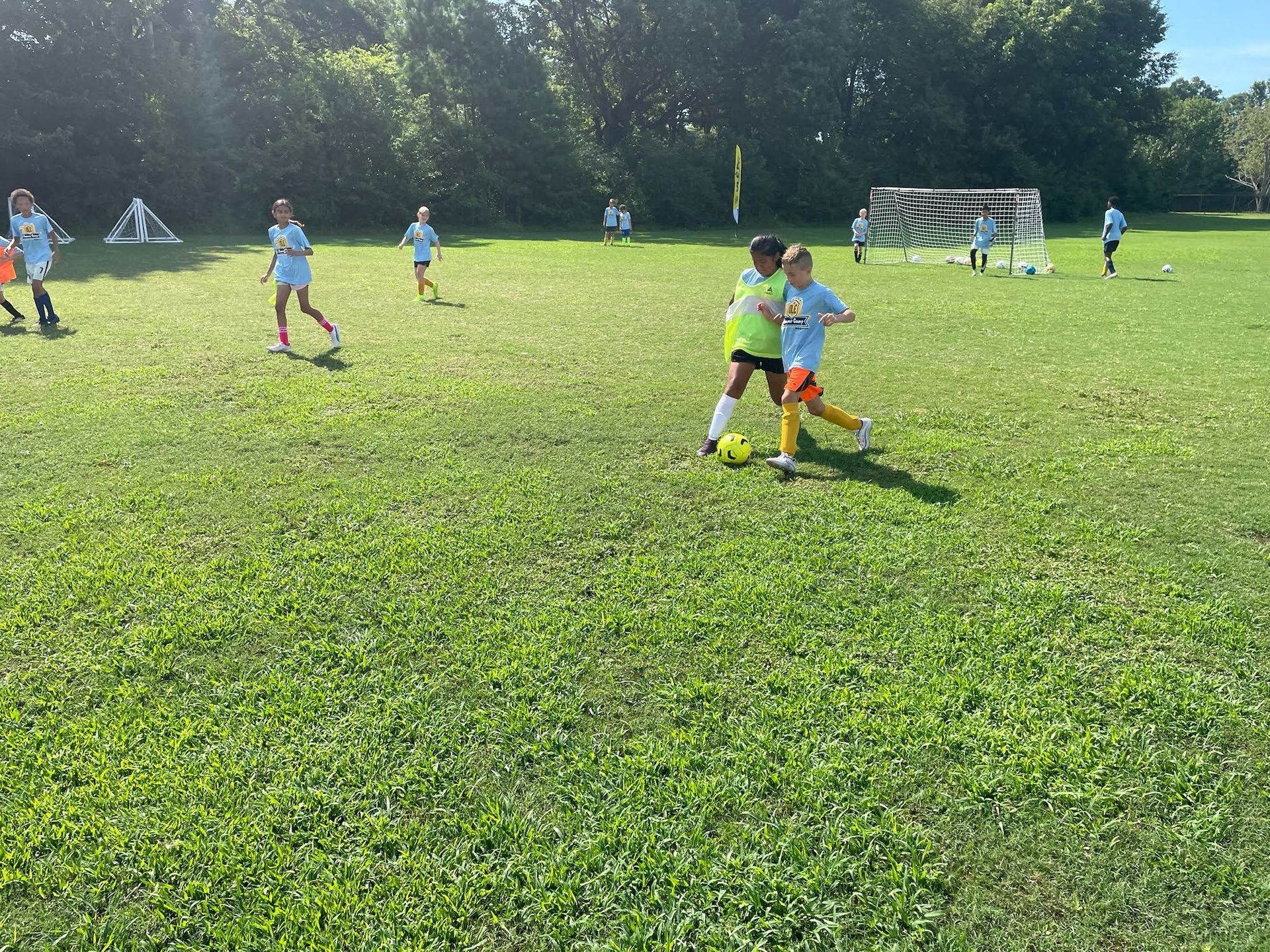 Olé FC children playing soccer