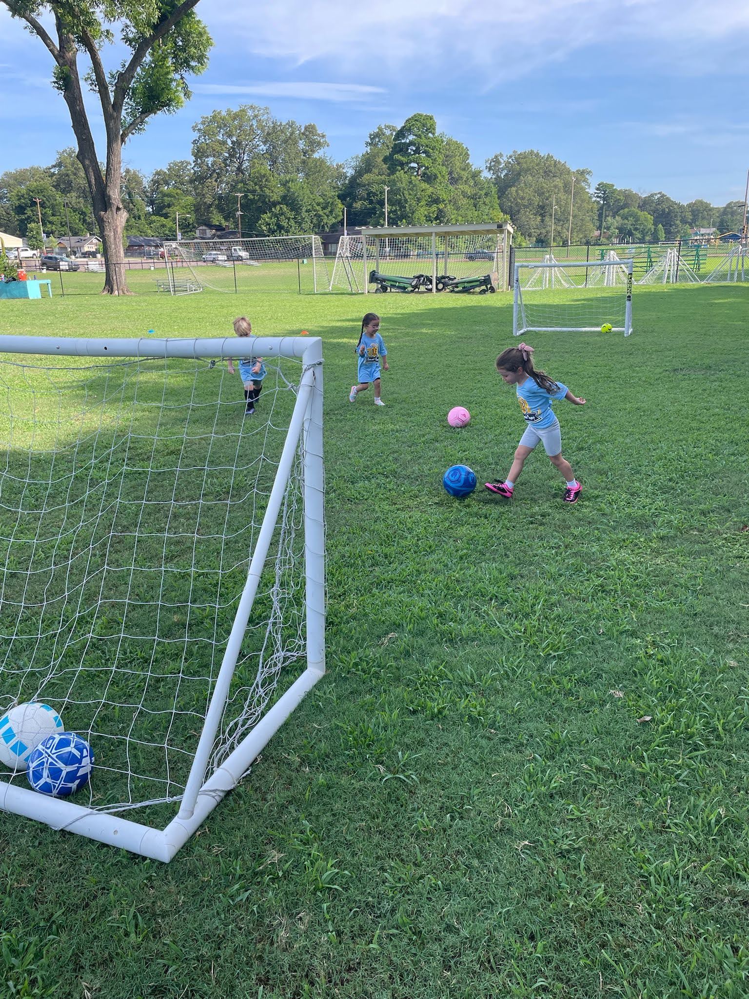 Olé FC children playing soccer