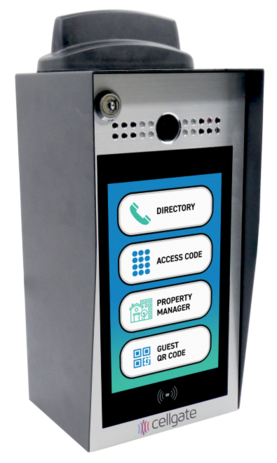 A cellphone with a screen that says directory on it