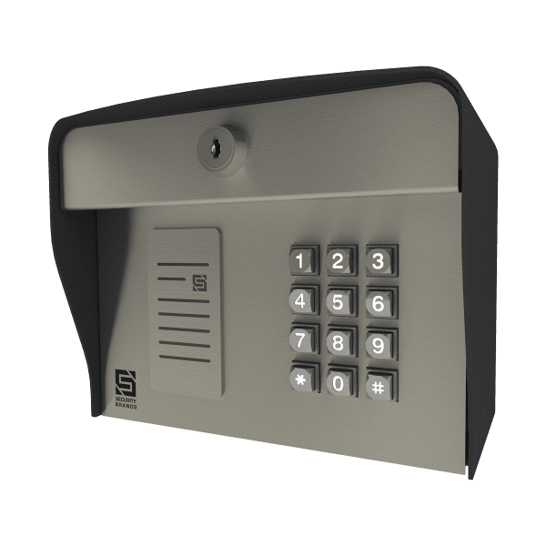 A keypad with the letter s on it