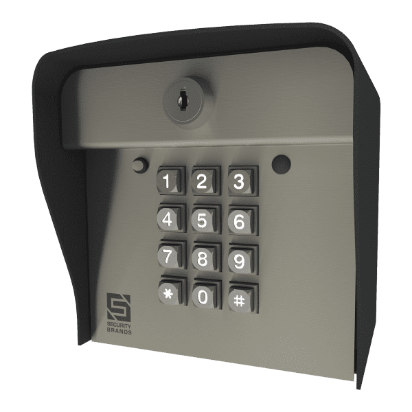 A keypad with the letter s on it