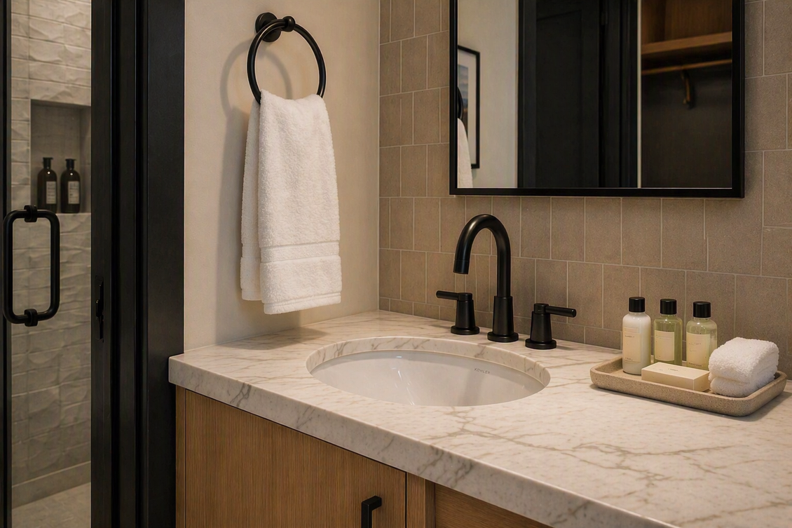 Stonebridge Inn Snowmass remodeled bathrooms