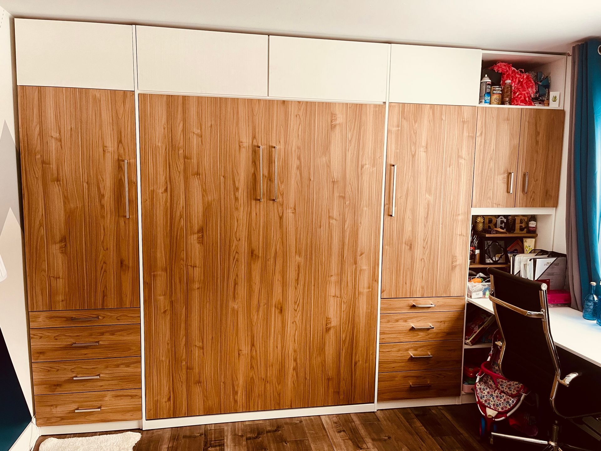 unité murale complète avec bureau