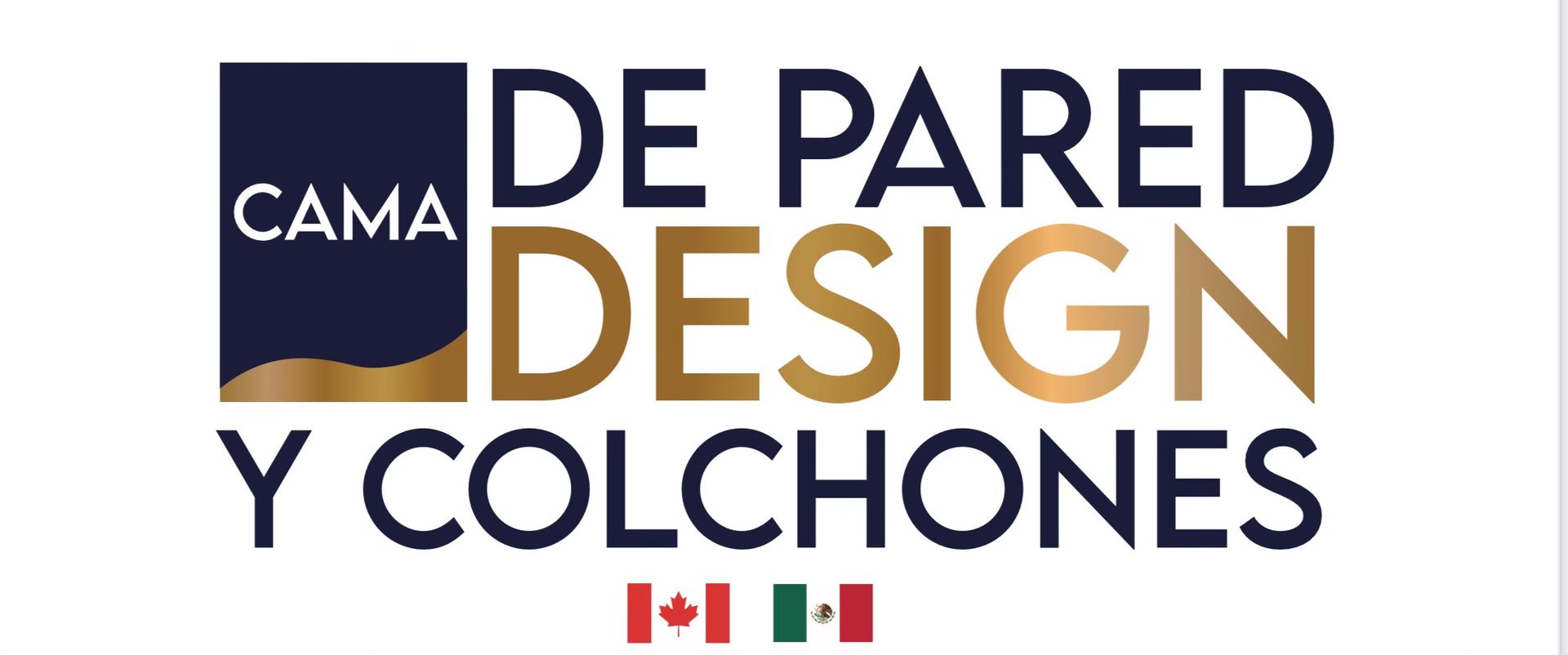 Cama de pared Design logo