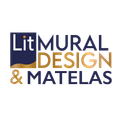 logo lit mural design
