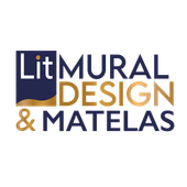 logo lit mural design