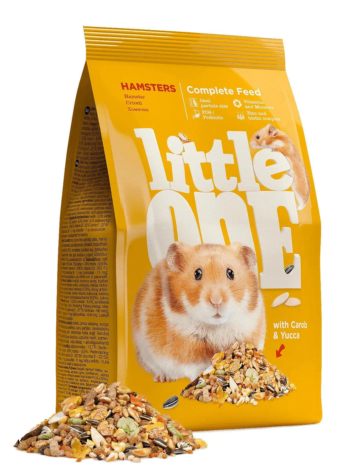 【德國 LITTLE ONE】營養完善 小倉鼠飼料系列