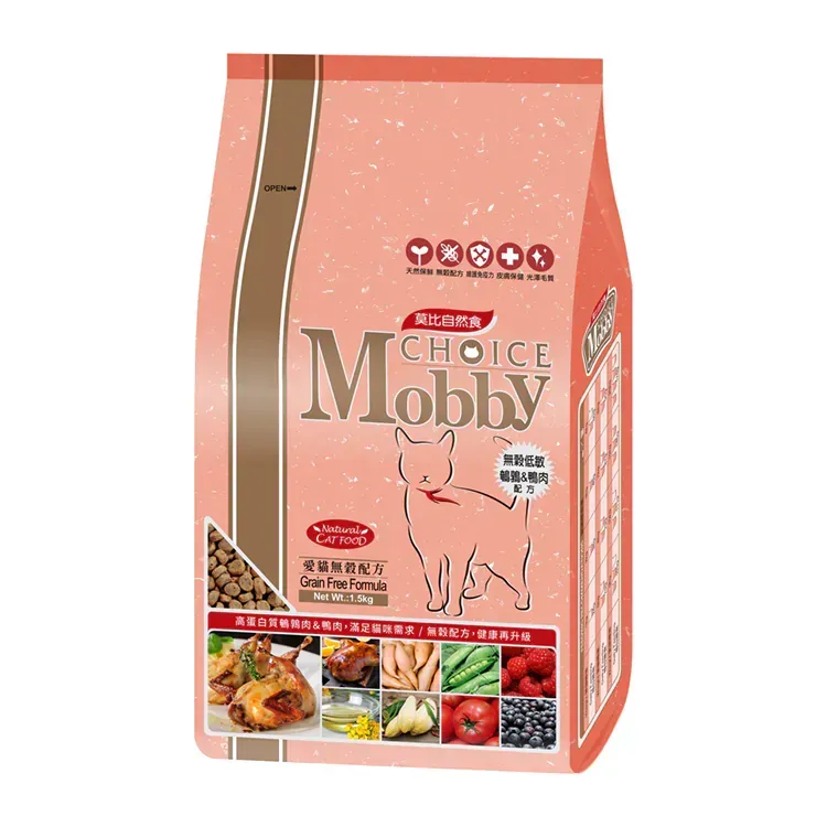 【莫比】鵪鶉愛貓無穀系列（1.5/3/6/7.5KG）
