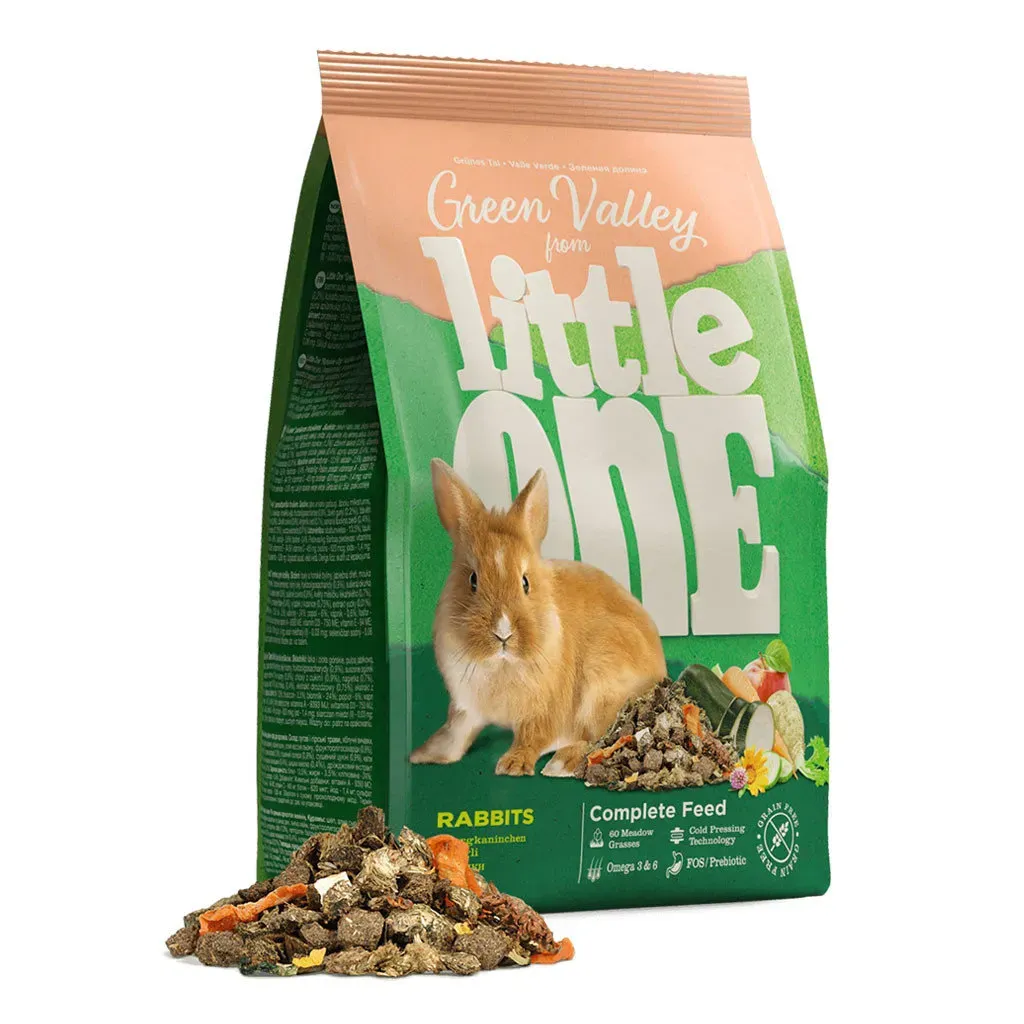 【德國 LITTLE ONE】綠色山谷 無穀天竺鼠飼料