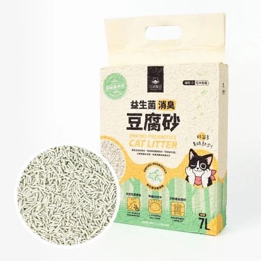 【汪喵星球】益生菌消臭豆腐砂系列 7L (2入)