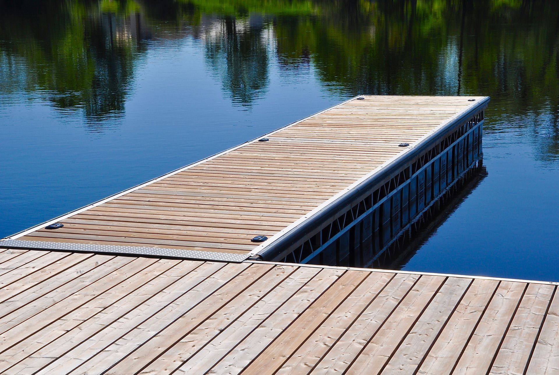 Wooden dock Wooden dock