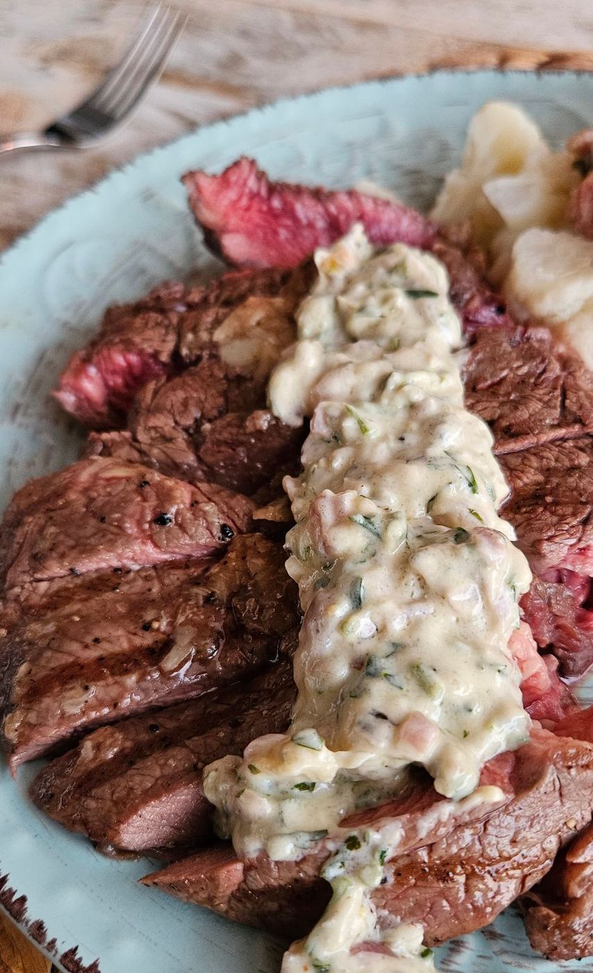 Black Angus Ribeye met Gorgonzola