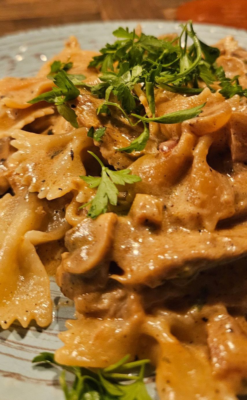 kippendijfilet in champignon truffelsaus