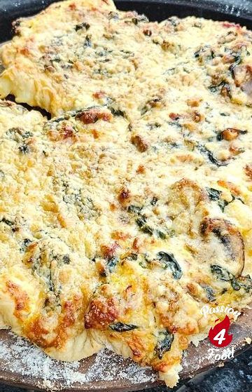 Flamkuchen met pompoen