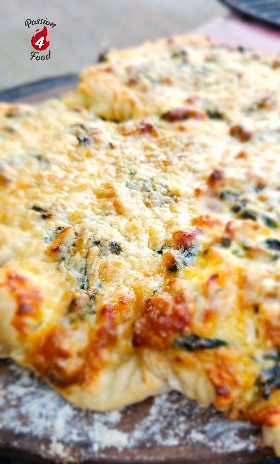 Flamkuchen met pompoen