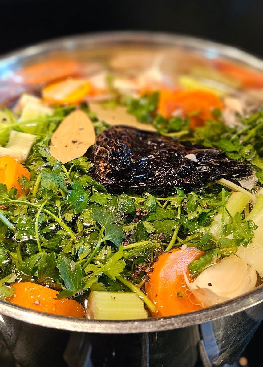 Bouillon voor Ossobuco alla Milanese