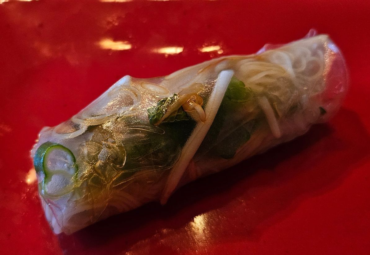 Springrolls met garnalen