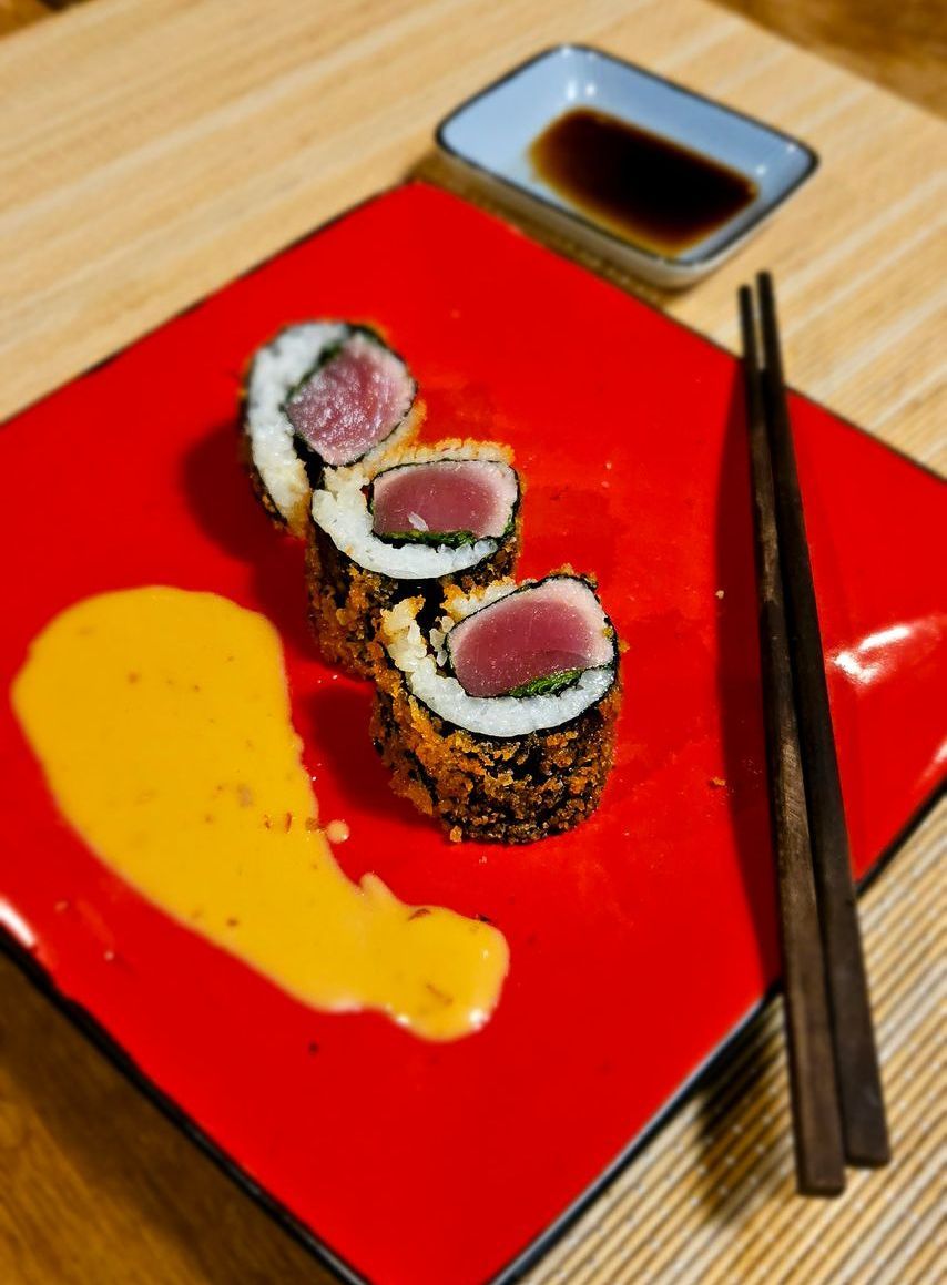 Krokante Tonijn-Sashimi
