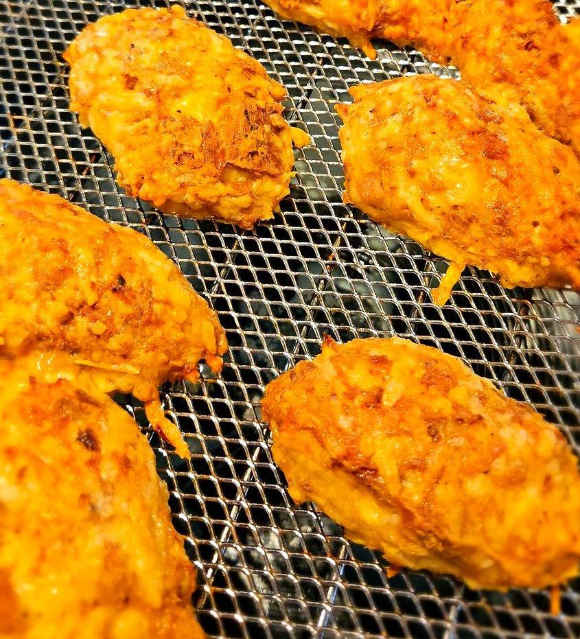 Koolhydraatarme Vissticks uit de Airfryer