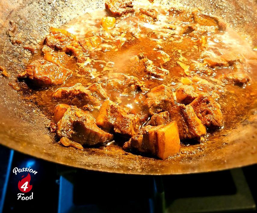 In bier gegaard Chinees buikspek