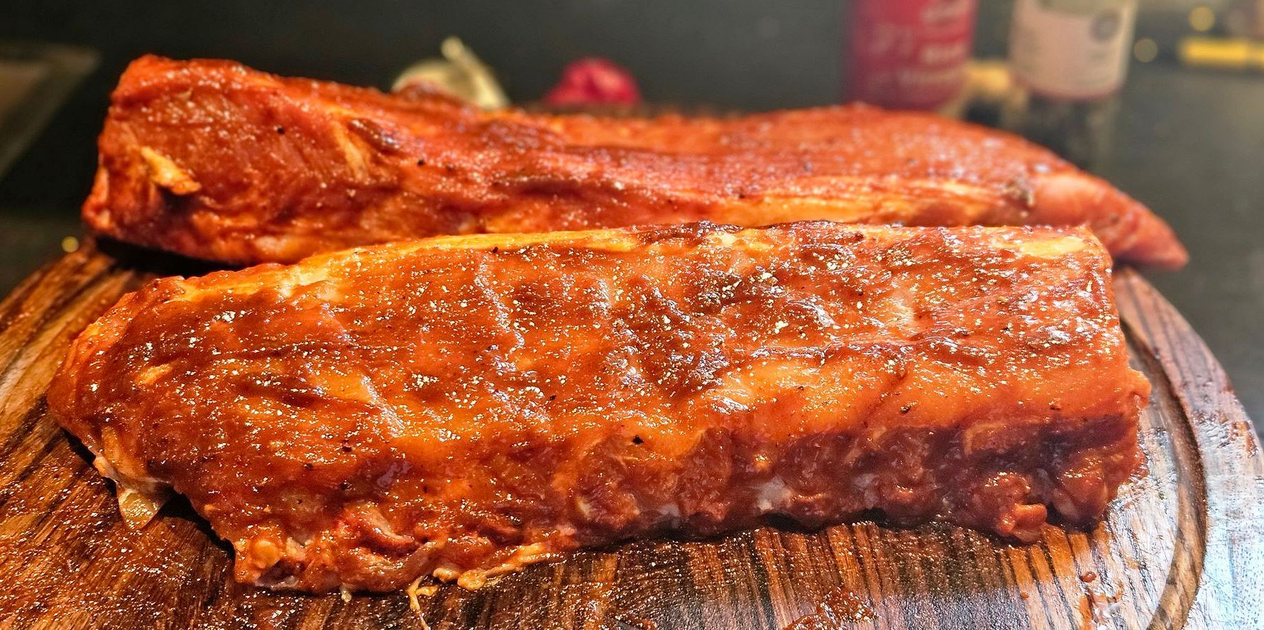 Spareribs in de Gochujang marinade