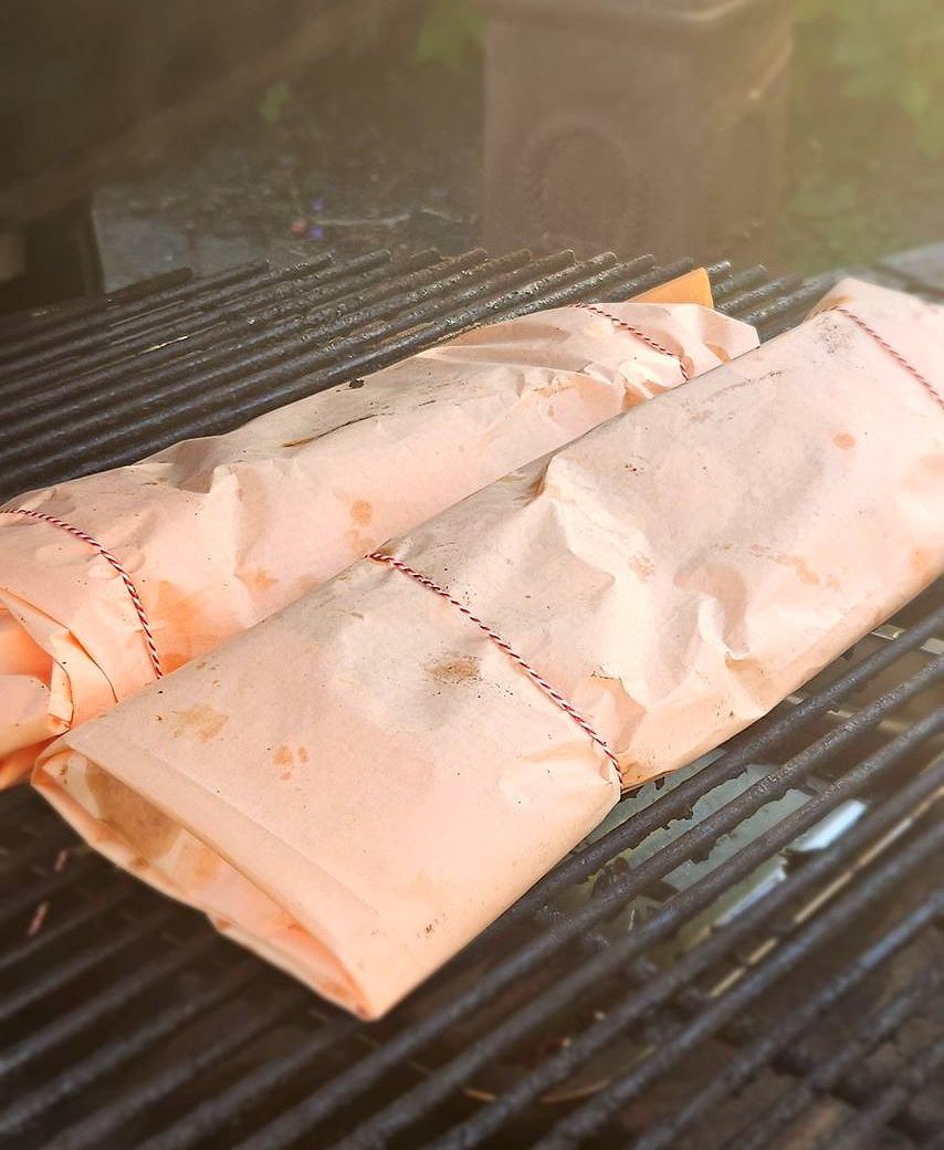 Spareribs verpakt in Butcherpaper