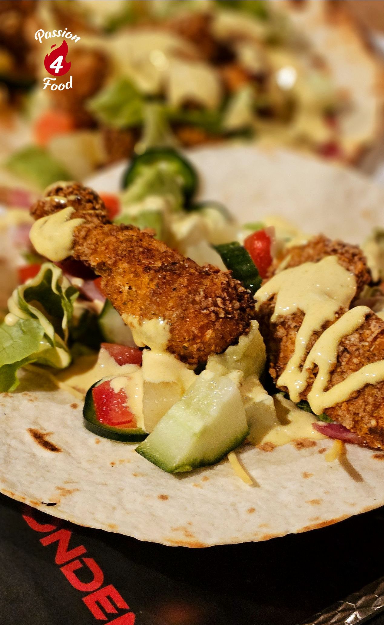 Wraps met Krokante Kip