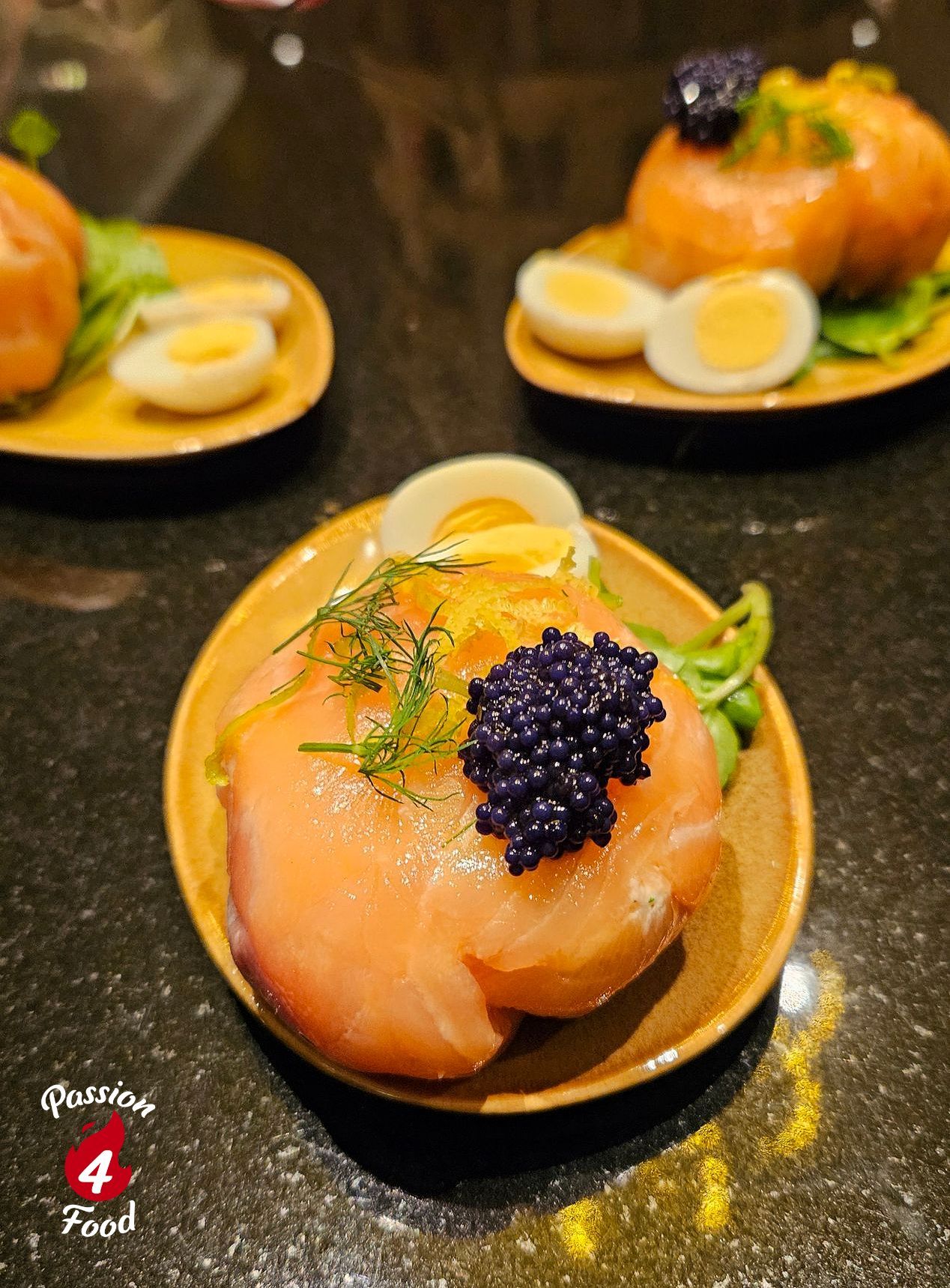 Zalmbonbons met Hollandse Garnalen