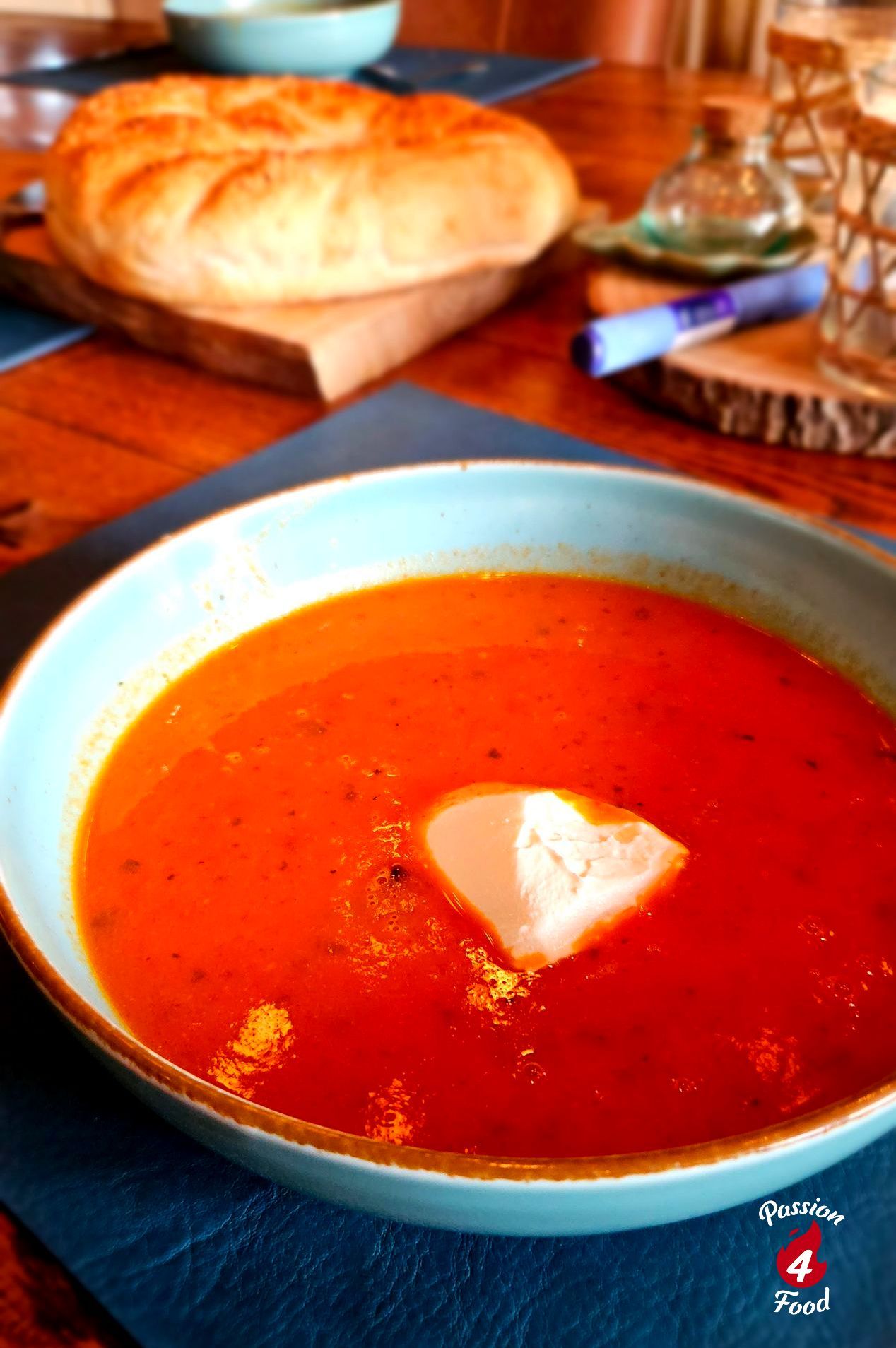 Paprika-Tomatensoep met Chorizo