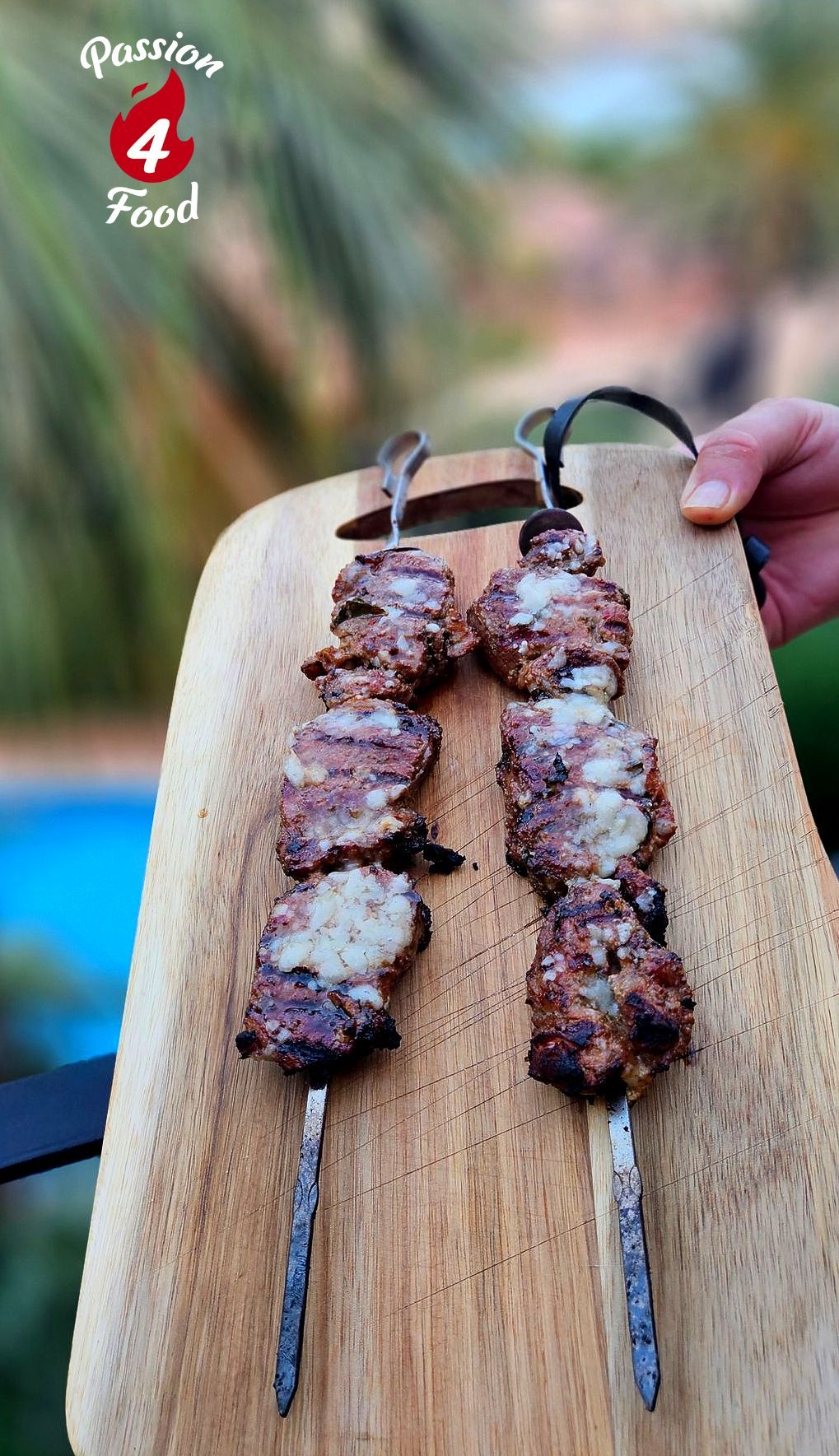 Iberico Varkenshaasspiesjes met Parmazaankorst