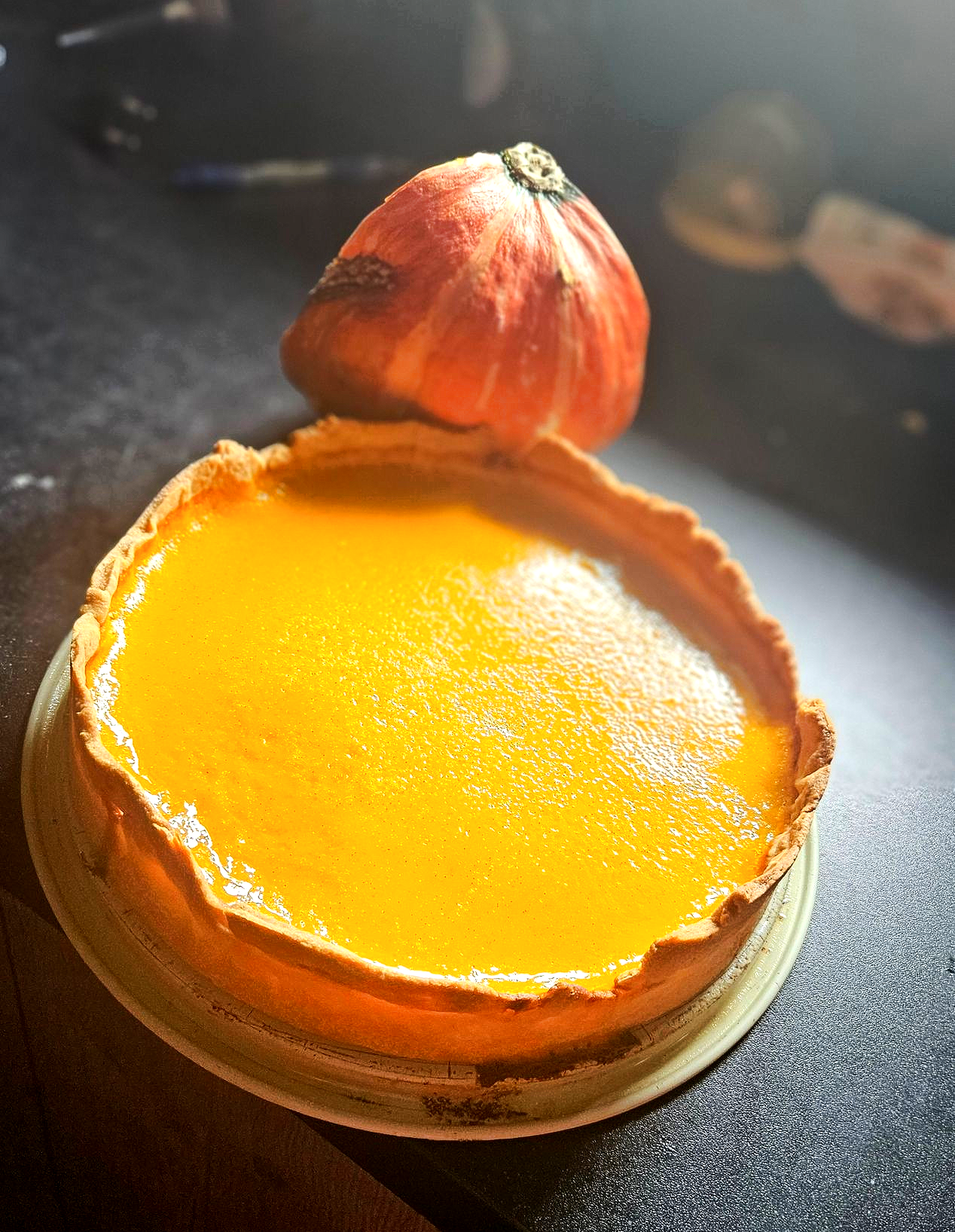 Zoete Pompoentaart