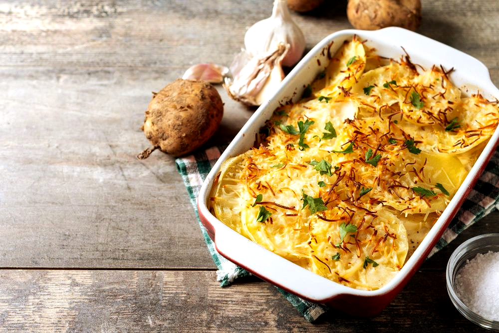 Aardappelgratin