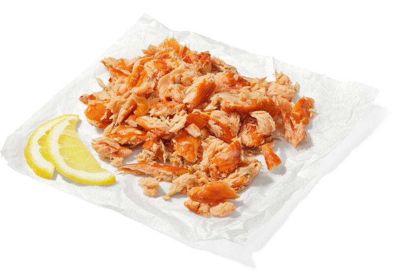 AH Warmgerookte zalm flakes AH Warmgerookte zalm flakes