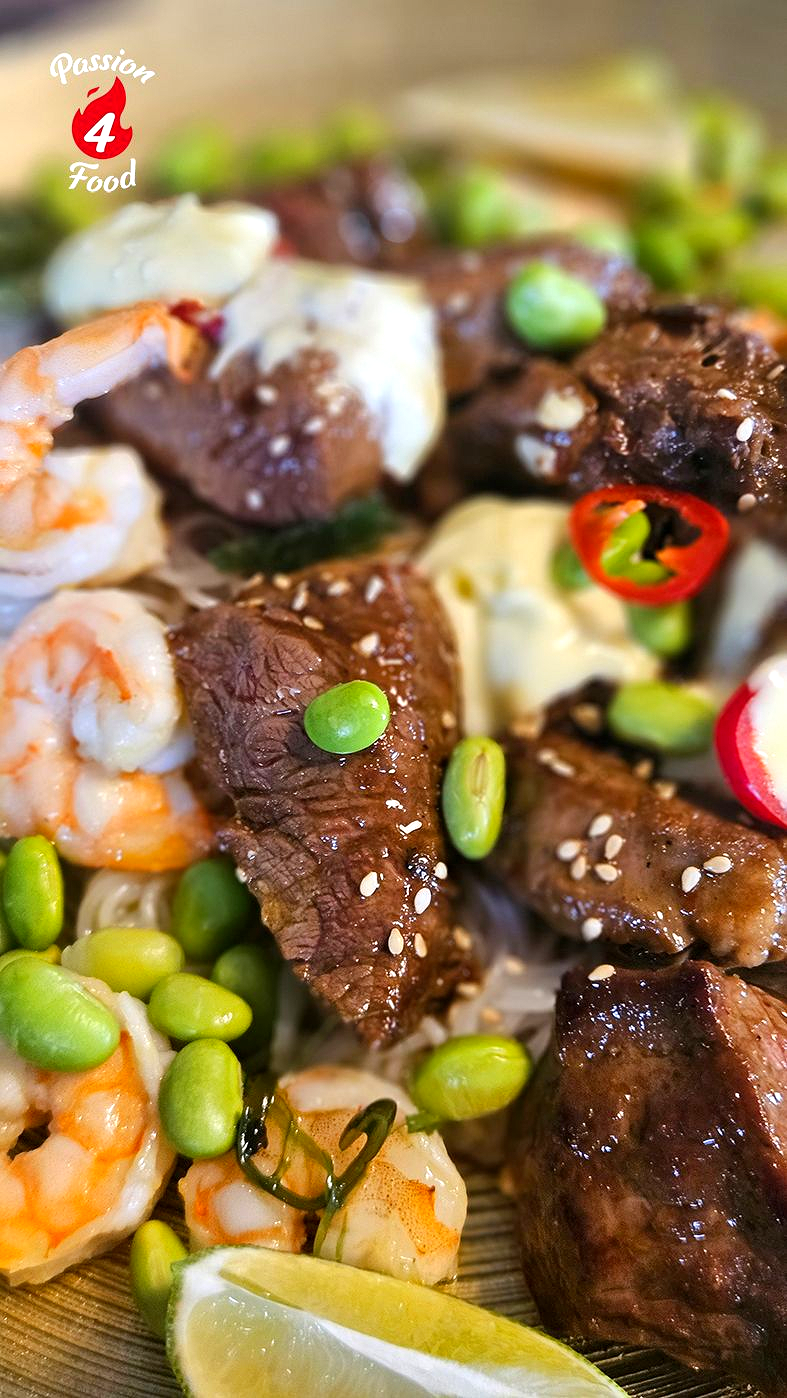 Aziatische Surf & Turf