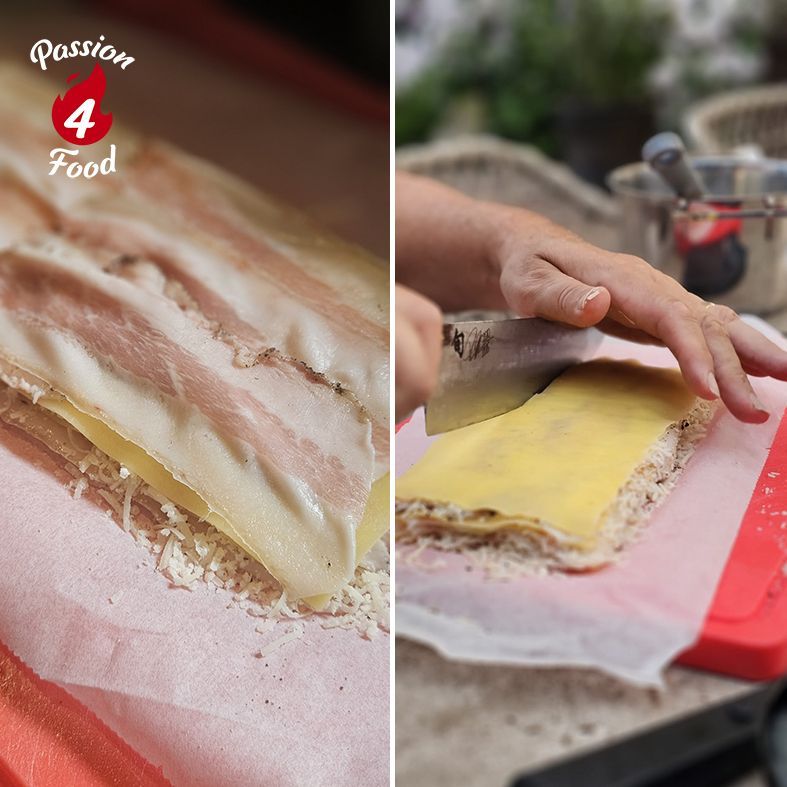 Carbonaraspiesjes van de BBQ