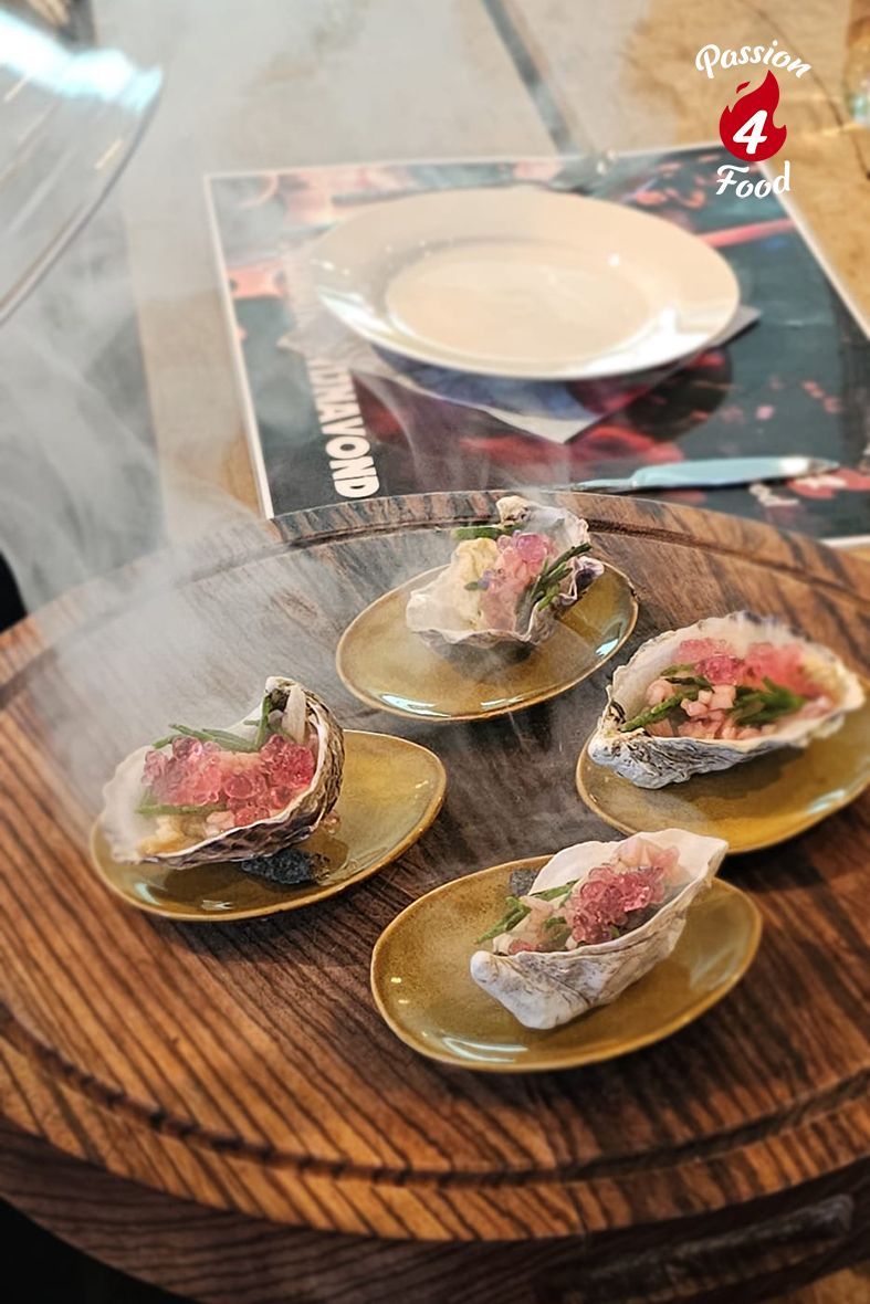 Ceviche van oesterzwam