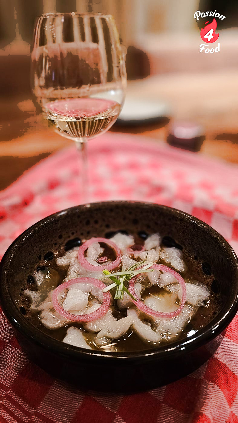 Coquille ceviche met aziatische citrusmarinade