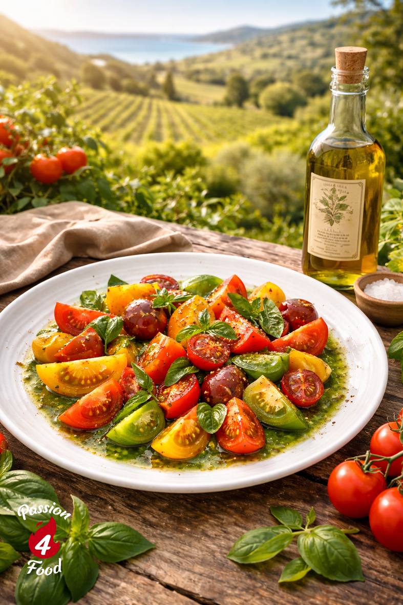Griekse Tomatensalade