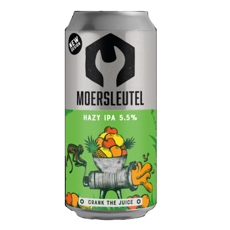 Moersleutel: Hazy IPA 5,5% Crank the Juice