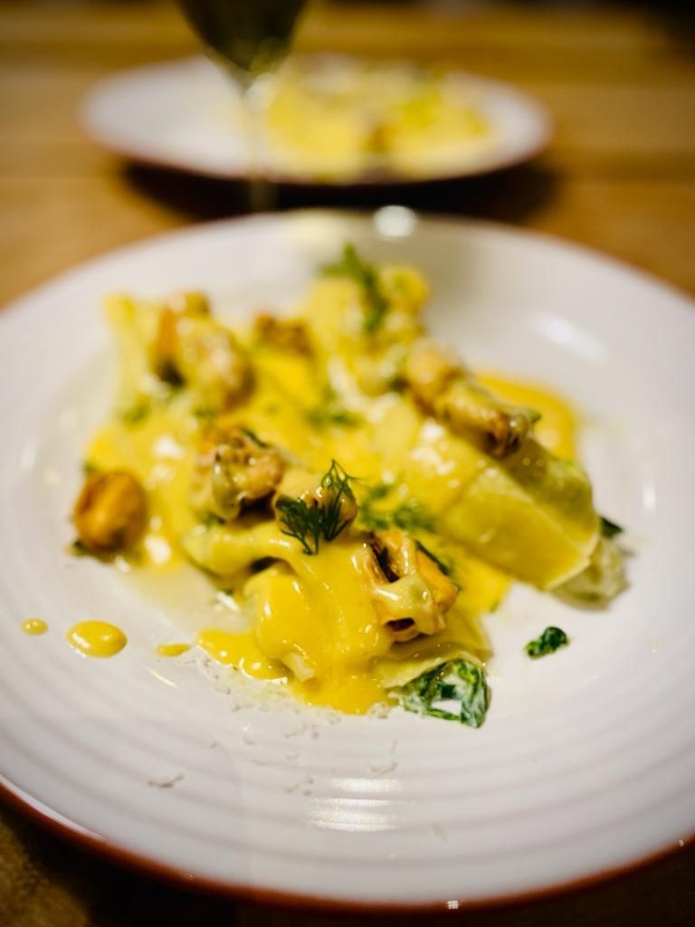 Cannelloni con spinaci ricotta e cozze
