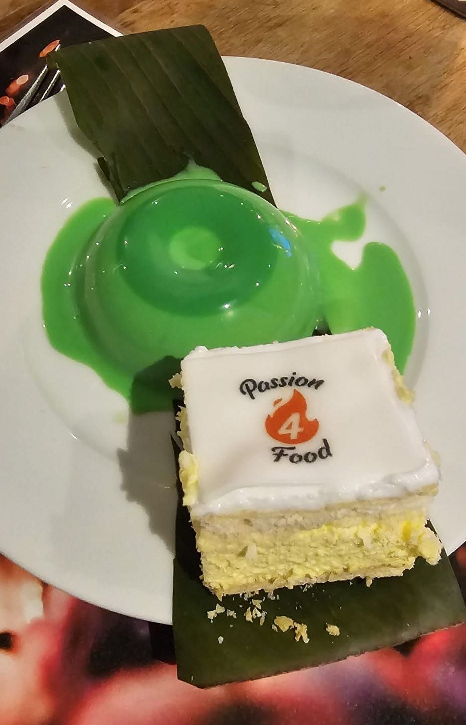 Pandan Cotta