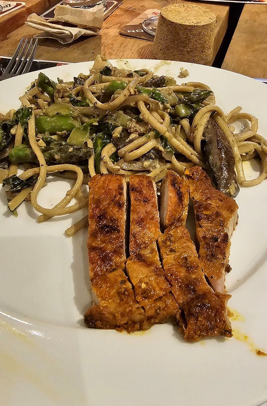 Roasted Ko-Rican Pork Chops