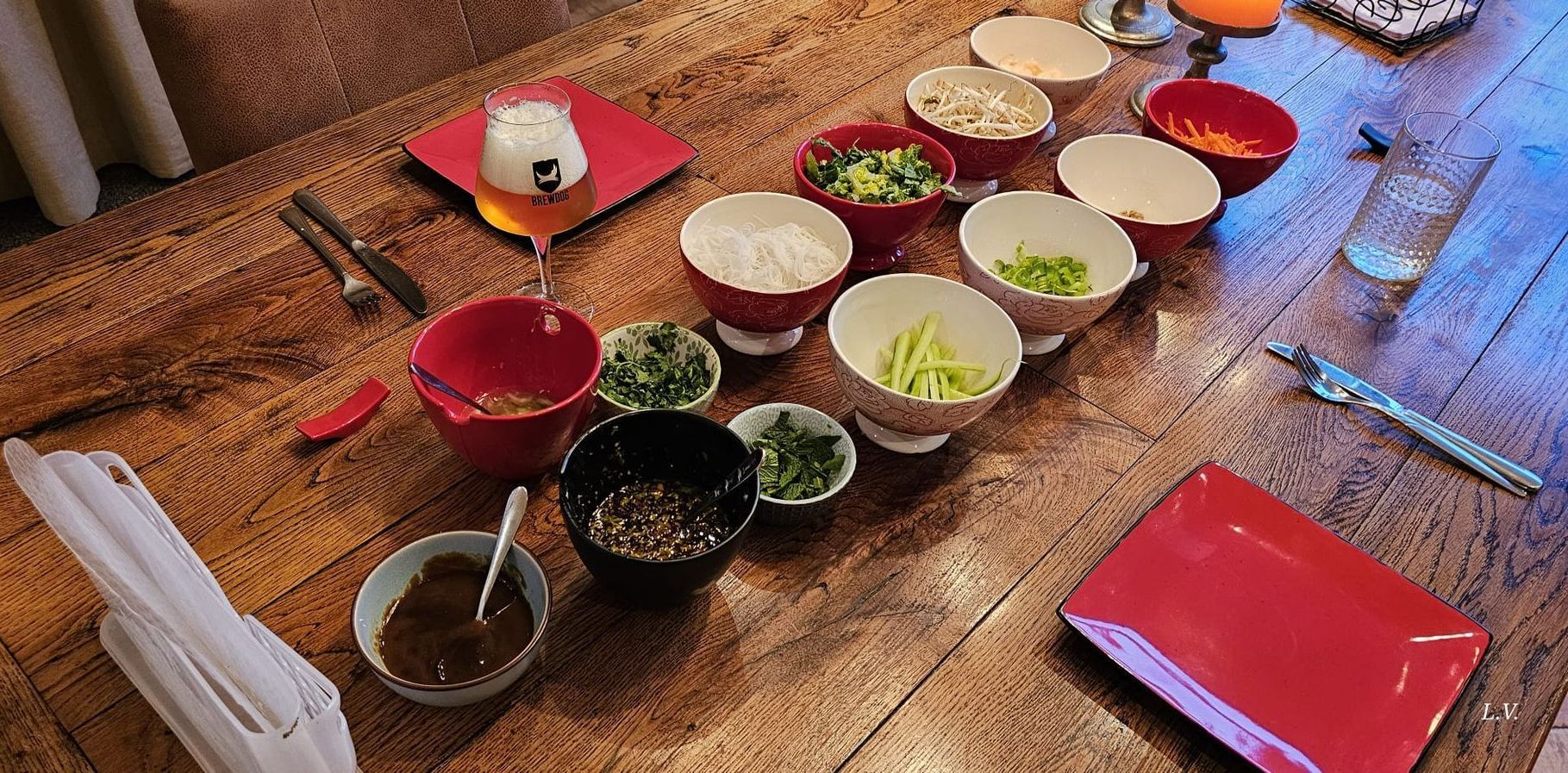 Springrolls met garnalen