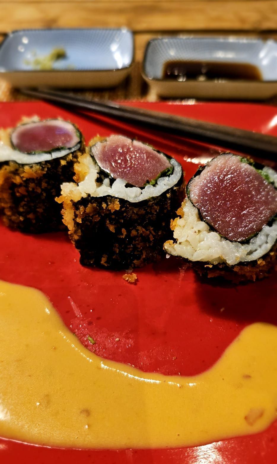 Krokante Tonijn-Sashimi