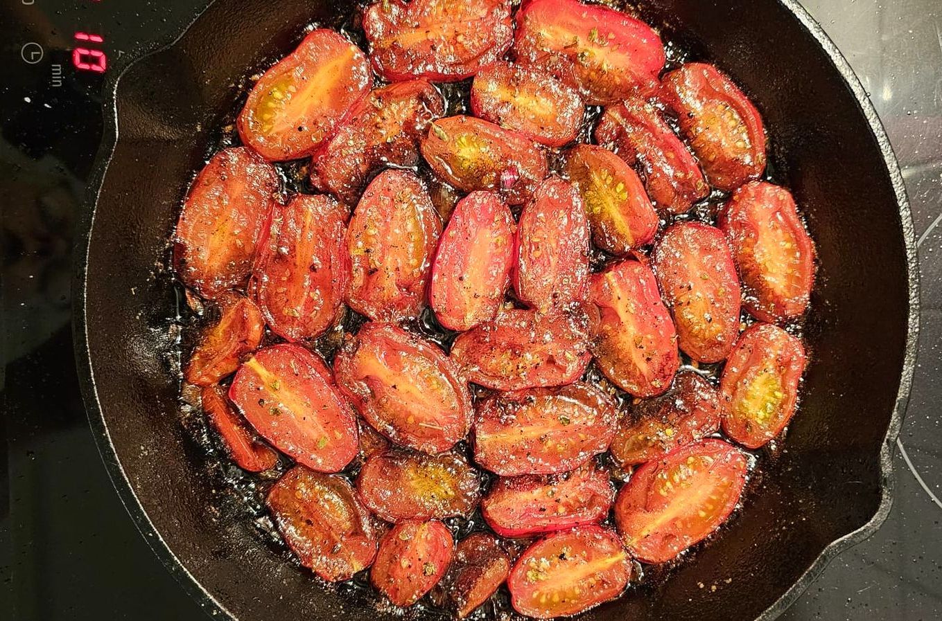 Tarte Tatin met Tomaatjes
