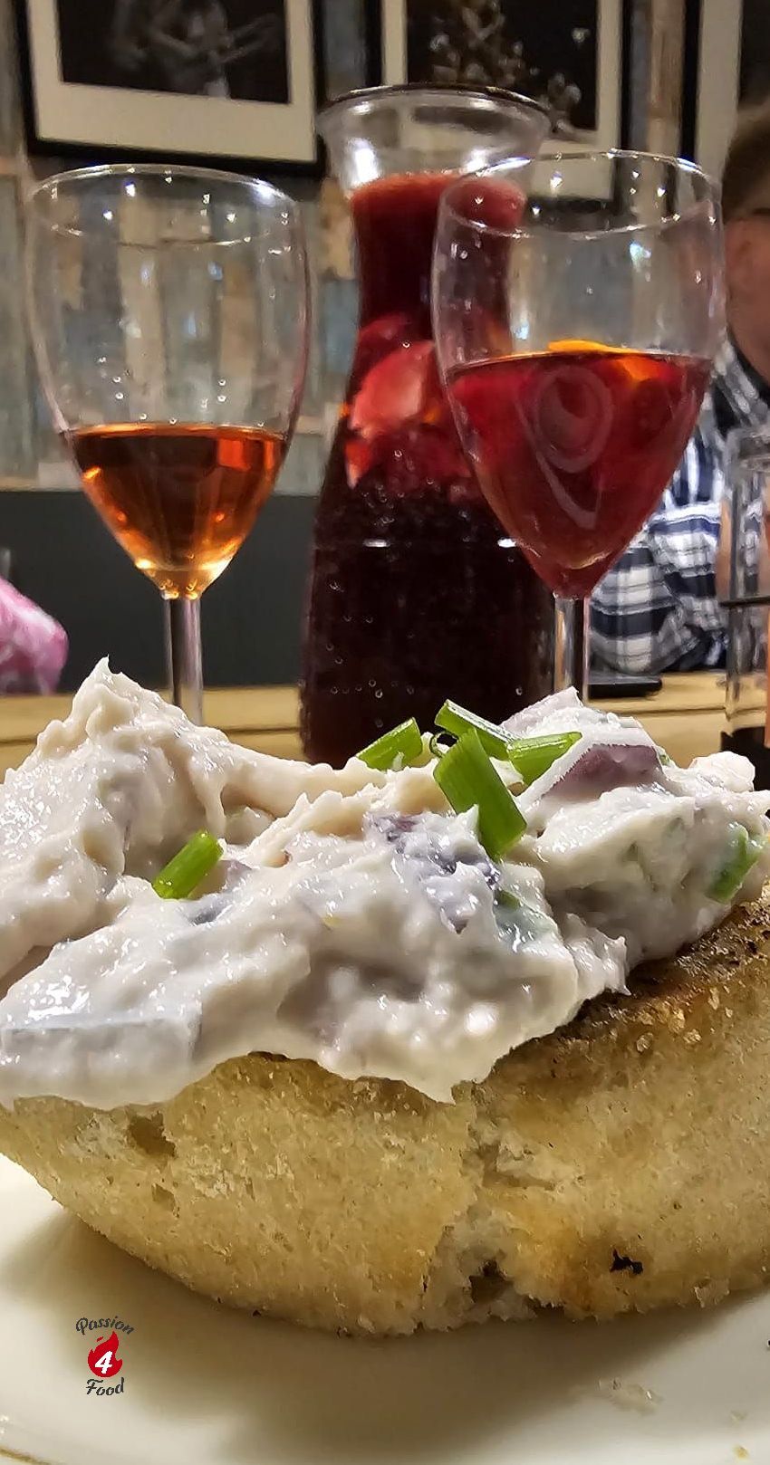 Bruschetta met Forelmousse