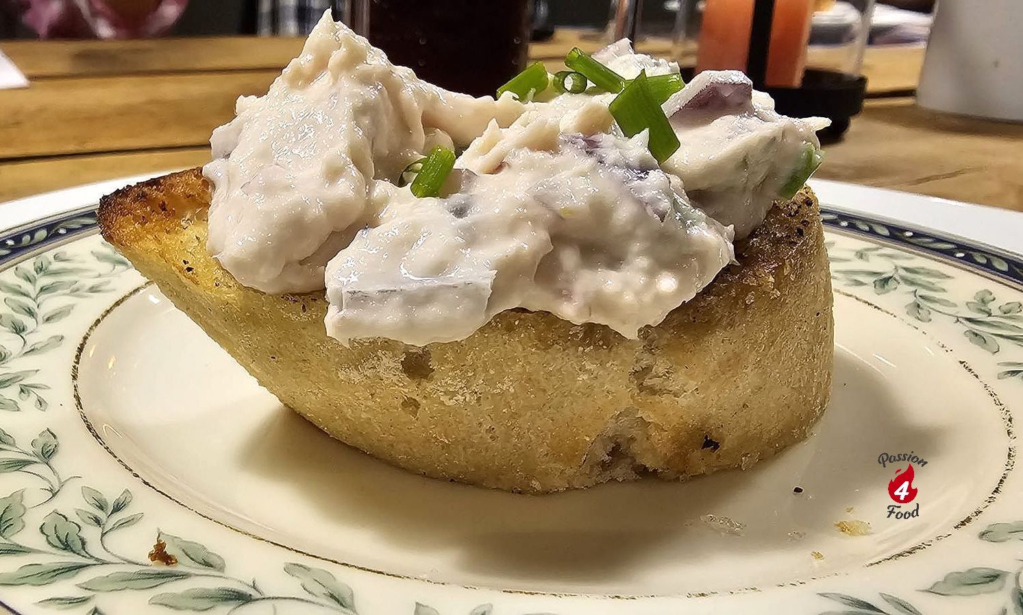 Bruschetta met Forelmousse
