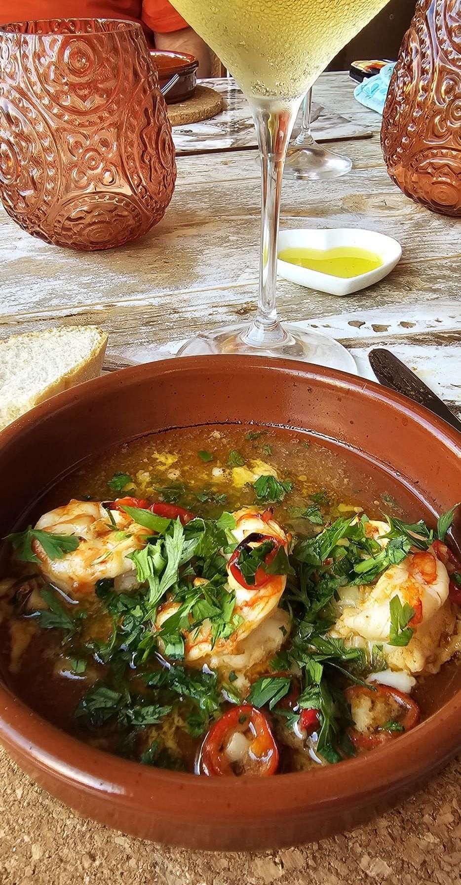 Gambas al ajillo