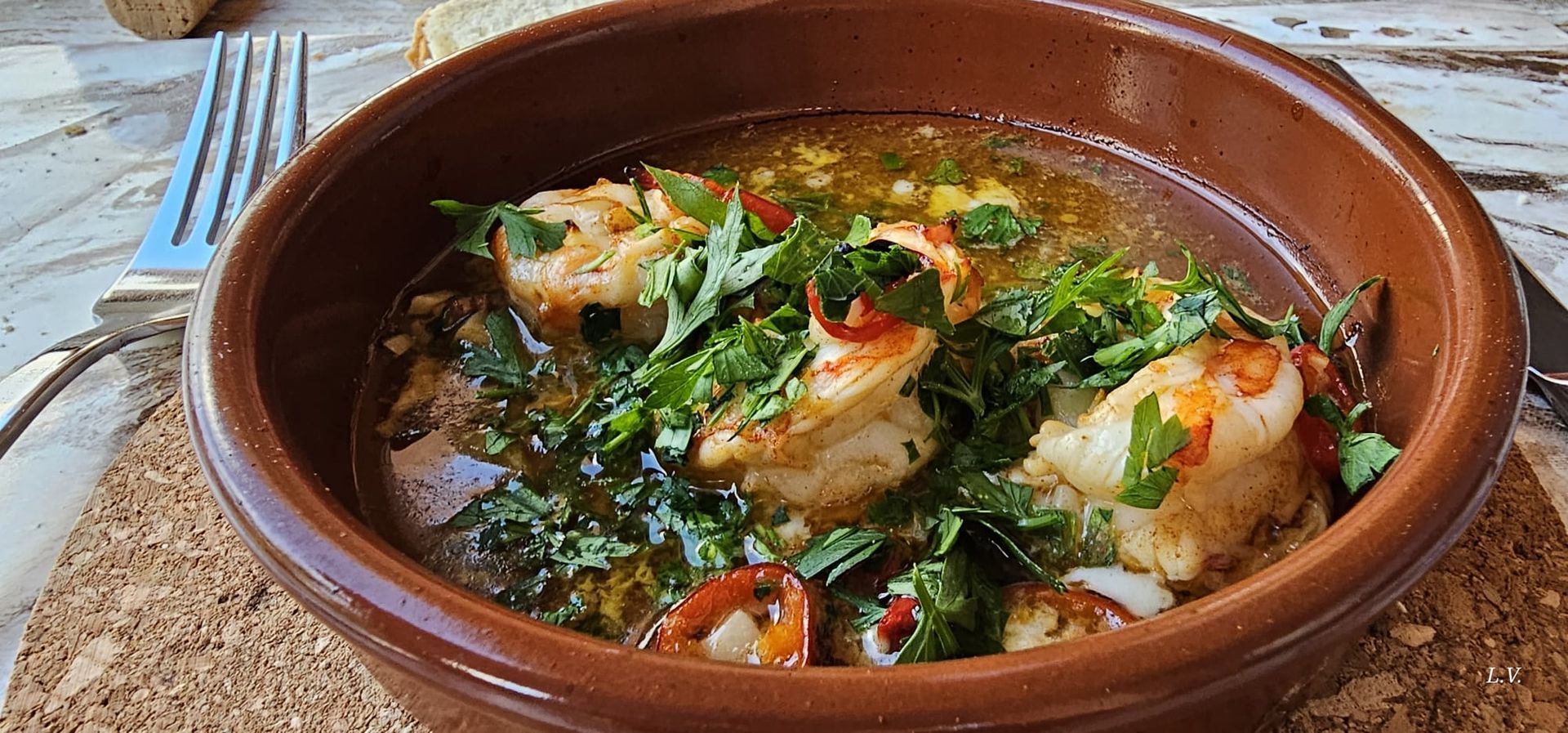 Gambas al ajillo Gambas al ajillo