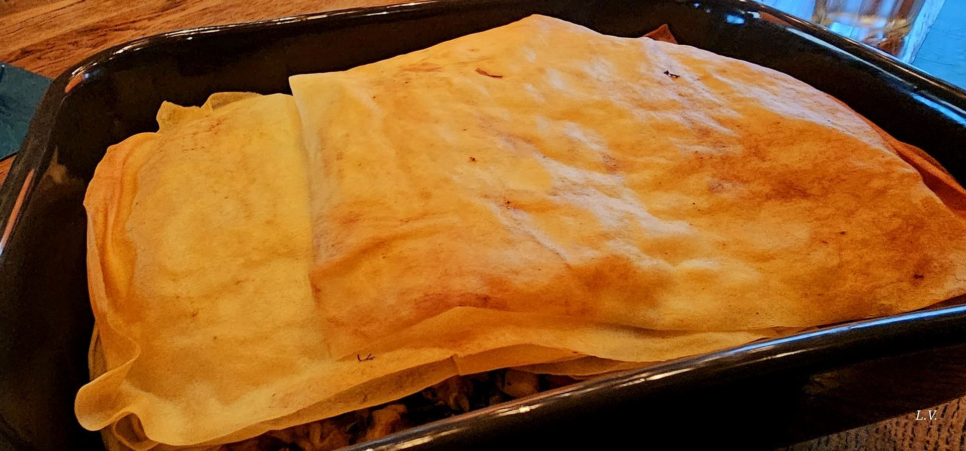 Savooiekool filodeeg ovenschotel